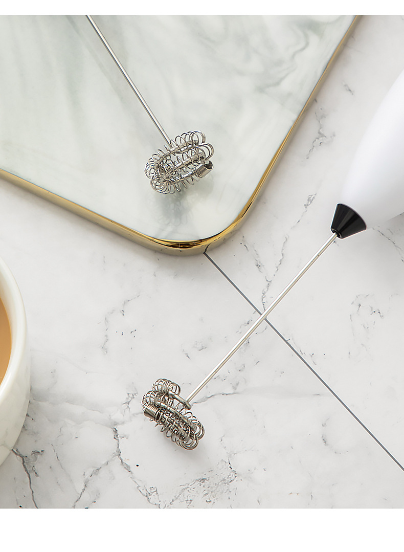 跨境新款电动奶泡器咖啡电动搅拌棒打泡器迷你手持式无线打奶器详情11