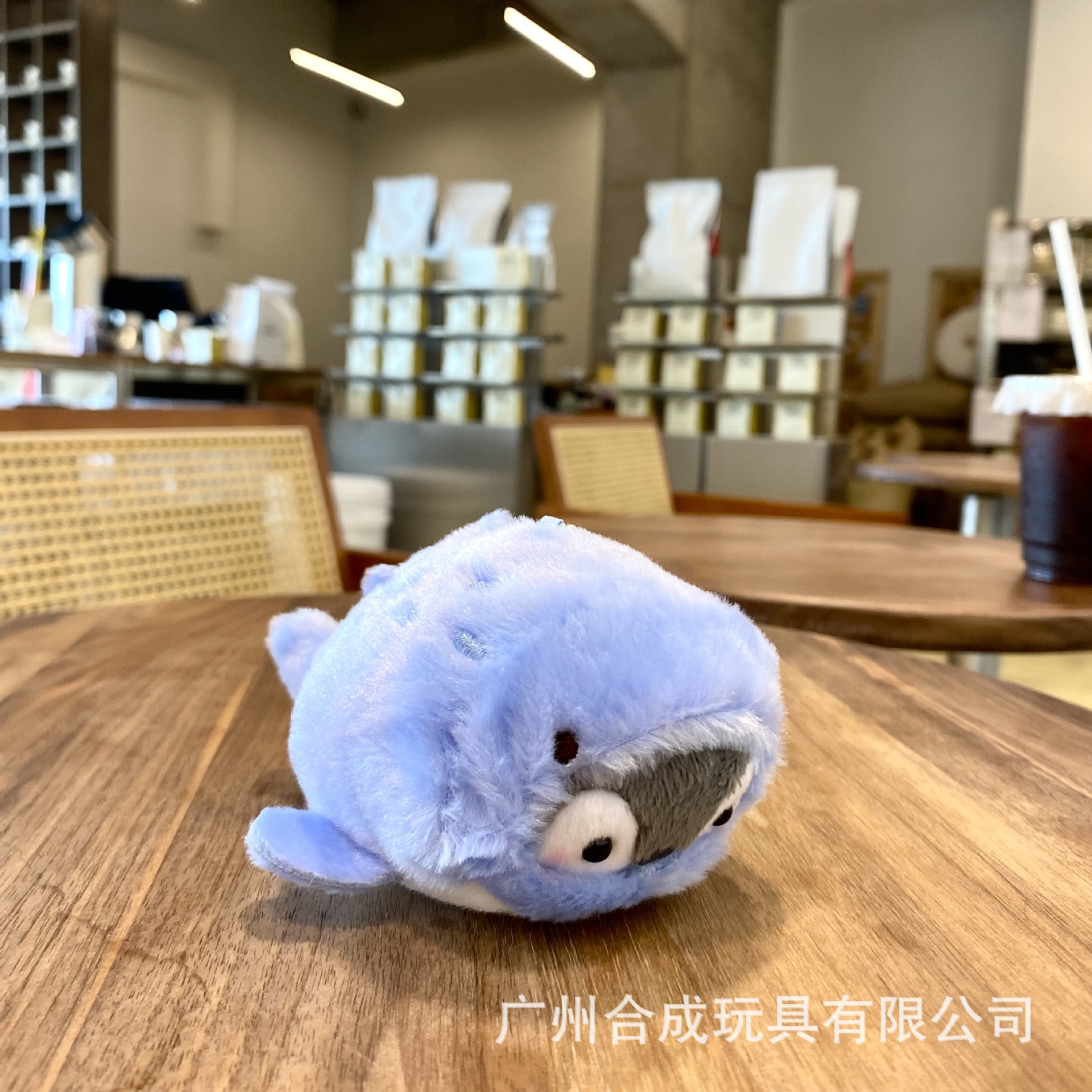 Japanese-style positive energy penguin, dolphin, whale, shark, penguin plush pendant, ocean series penguin bag pendant, Huaixing 2275 plush toy pic 8