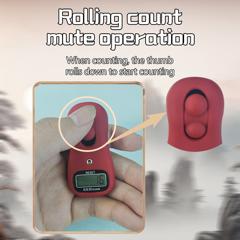 sxh5136 Manual dial counter, portable finger hand-held rotary dial counter 3001P pic 7