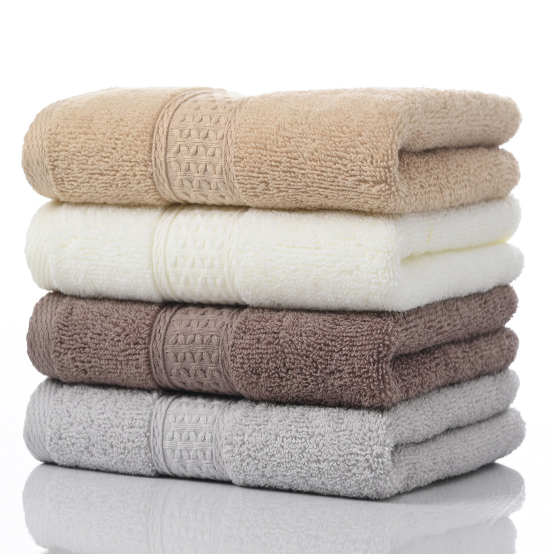 Wholesale pure cotton bath towels 80*160 thickened and enlarged bath towels with water absorption. Wholesale pure cotton bath towels for home use, hotels and beauty salons pic 18