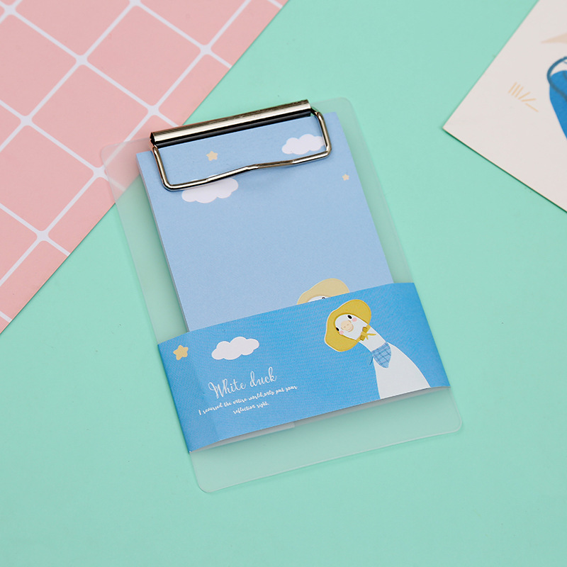 Sticky note paper, small Daisy board, clip-on sticky notes, cute cartoon sticky note book, simple student note-taking sticky note customization pic 11