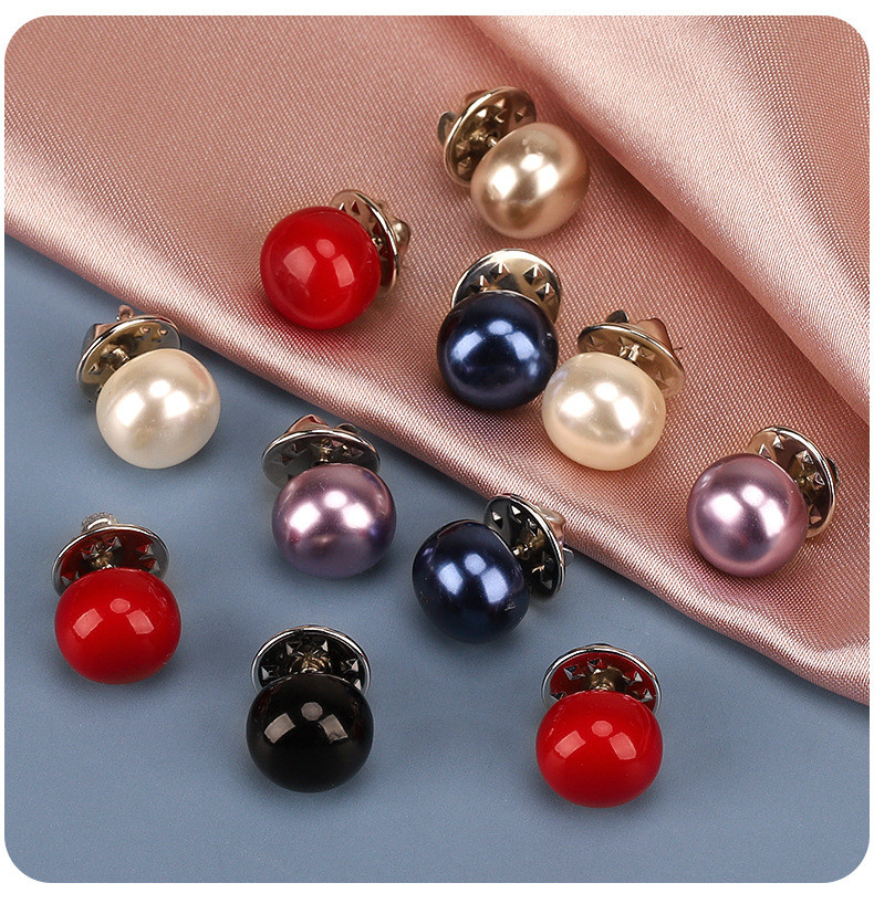 国潮 旗袍百花图案梅兰竹菊免缝纽扣暗扣女士防走光详情9