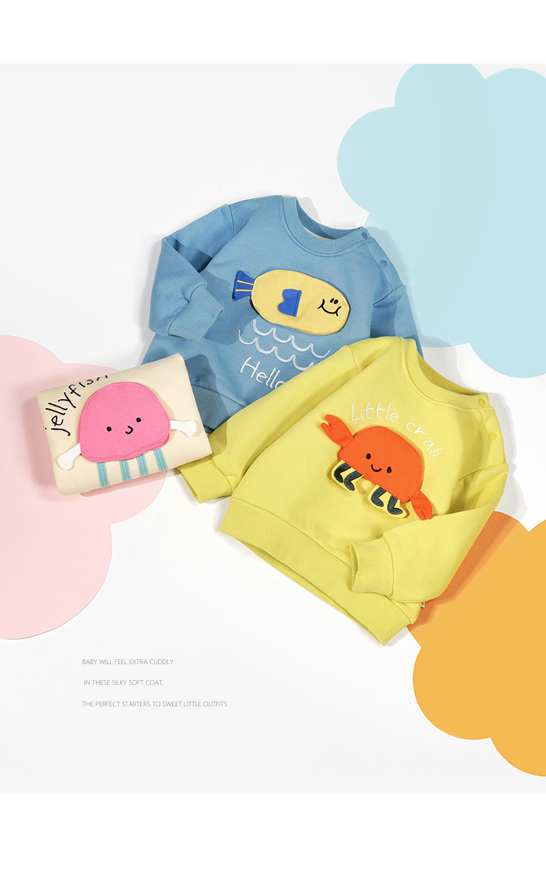 Биqb kids weekers 2022 осенняя и зимняя одежда для мальчиков с длинными рукавами толще, чем у девочек с длинными рукавами pic 12