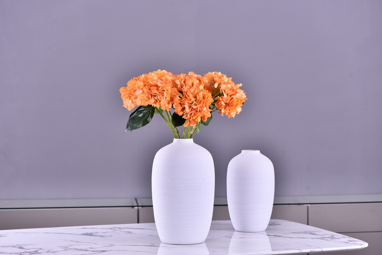 Factory supply of artificial hydrangeas, high-end hydrangea wholesale, wedding, home, hotel landscaping, main flowers, decorative artificial flowers pic 24