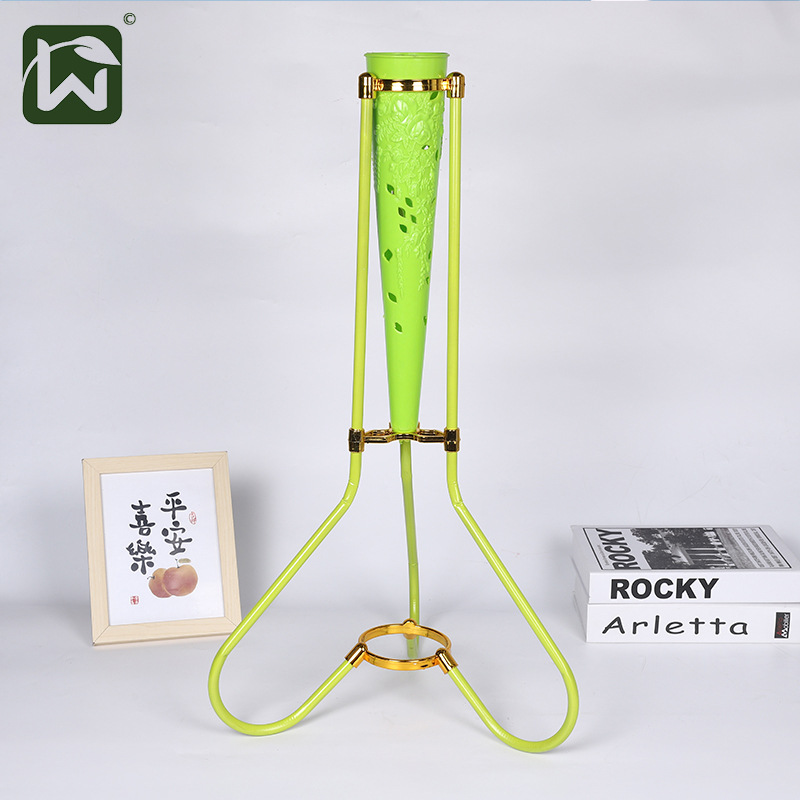 Wedding welcome corridor flower stand, passageway flower basket, rose iron basket, small cultural scene decoration props, basket supplies pic 15