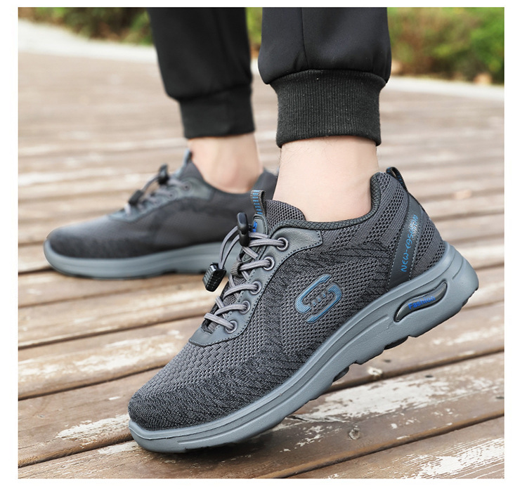 Zuli Senior shoes, anti-slip walking shoes, shoes for middle-aged and elderly mothers, terahertz permanent magnet vibration massage and magnetic therapy shoes pic 51