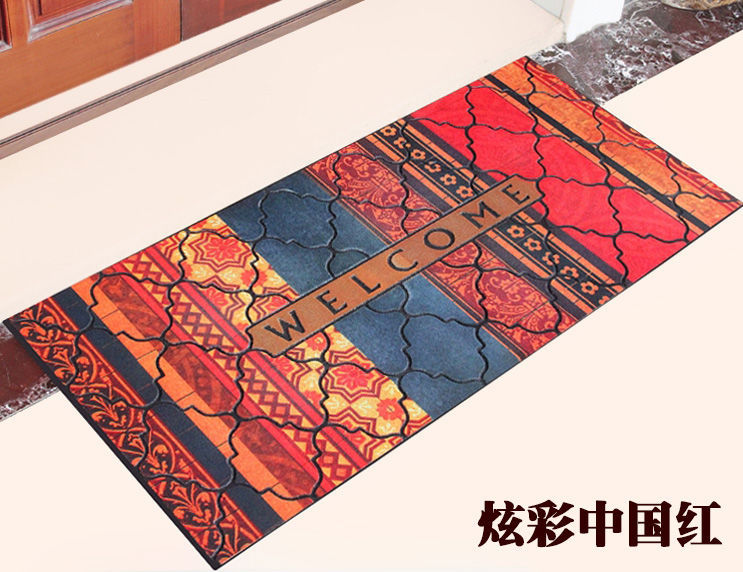 欧式大门口地垫入户门垫半圆形室外门外橡胶塑料门前进门踩脚垫子详情28