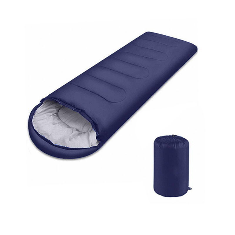 Outdoor spring, autumn and winter warm camping sleeping bags, travel camping outdoor multi-color and multi-specification envelope with cap sleeping bags pic 3