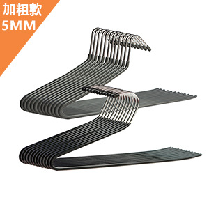 Fish-mouth plastic clothes hanger anti-slip strip clothes hanger, household organization, storage, drying, dry and wet dual-purpose clothes hanger manufacturer wholesale pic 1