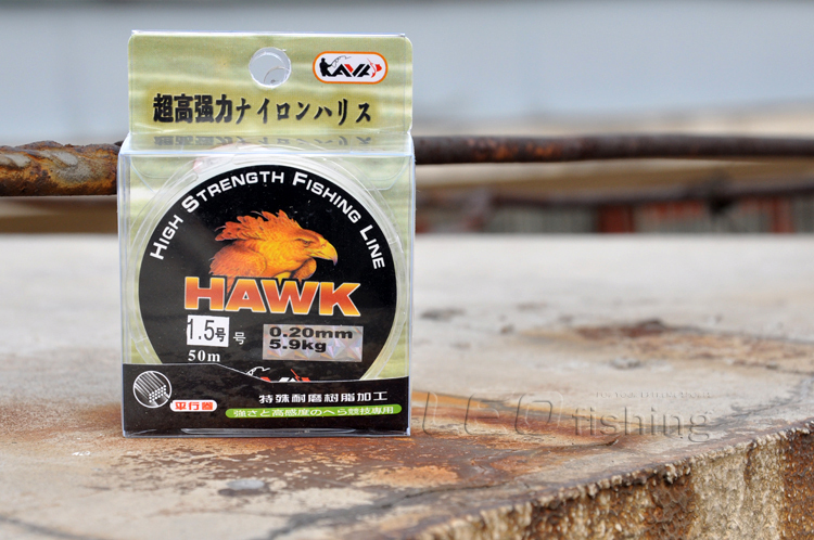 25283 [Falcon HAWK 50M] Strong fishing line, Japanese original silk fishing gear, fishing accessories pic 10