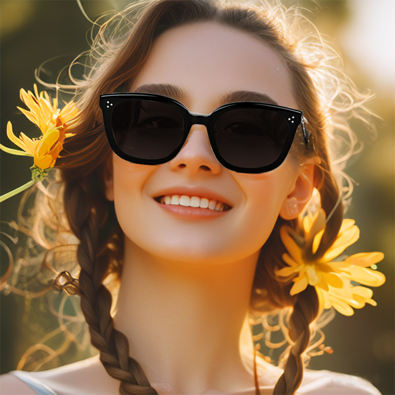 新款GM墨镜男女高级感板材防紫外线时尚百搭小红书网红款MY太阳镜详情6