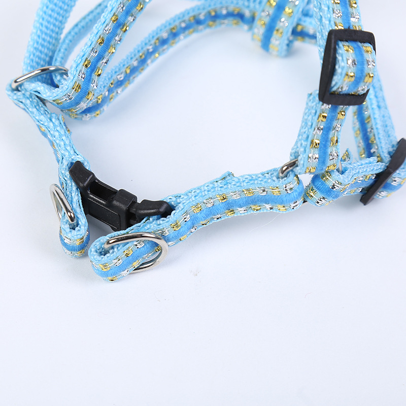 Dog leash, dog chain, dog leash, collar, cat leash, small dog, medium and large teddy and golden retriever pet supplies pic 6