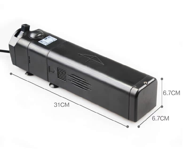 The Senyu aquarium sterilization lamp filter JUP-21/22/23 is equipped with an internal filter and an ultraviolet filter pump pic 12