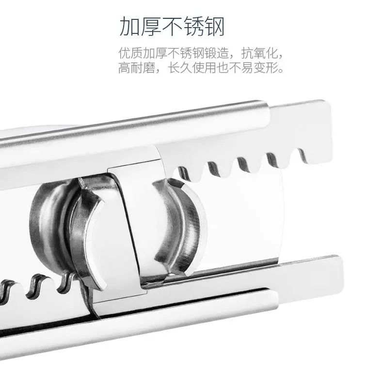 The stainless steel cap opener is a labor-saving capping tool. It is the same universal can opener as Douyin and can be adjusted and rotated pic 59