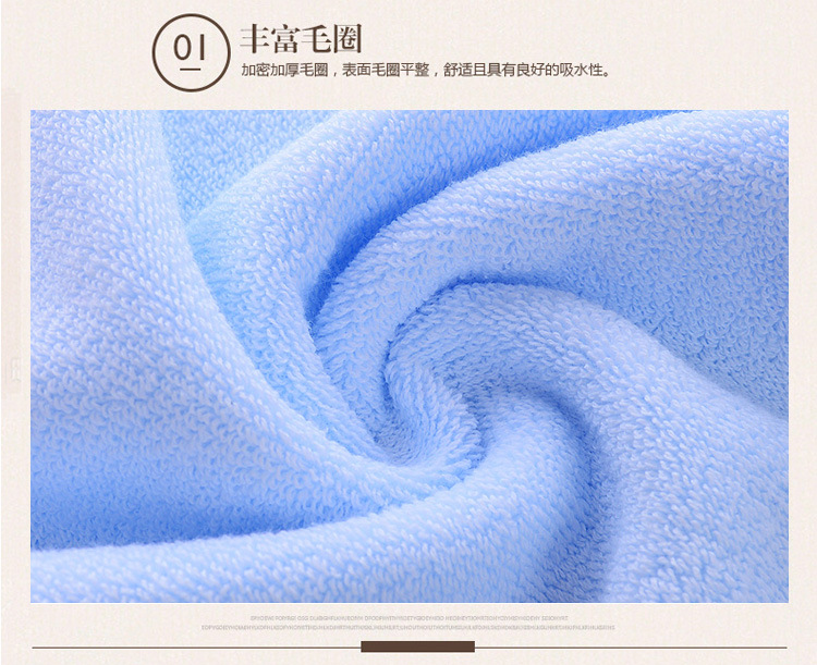 Fabricante al por mayor toalla de lavado de cara lisa suave absorbente liso satin archivo regalo logotipo bordado bordado palabra toalla pic 5