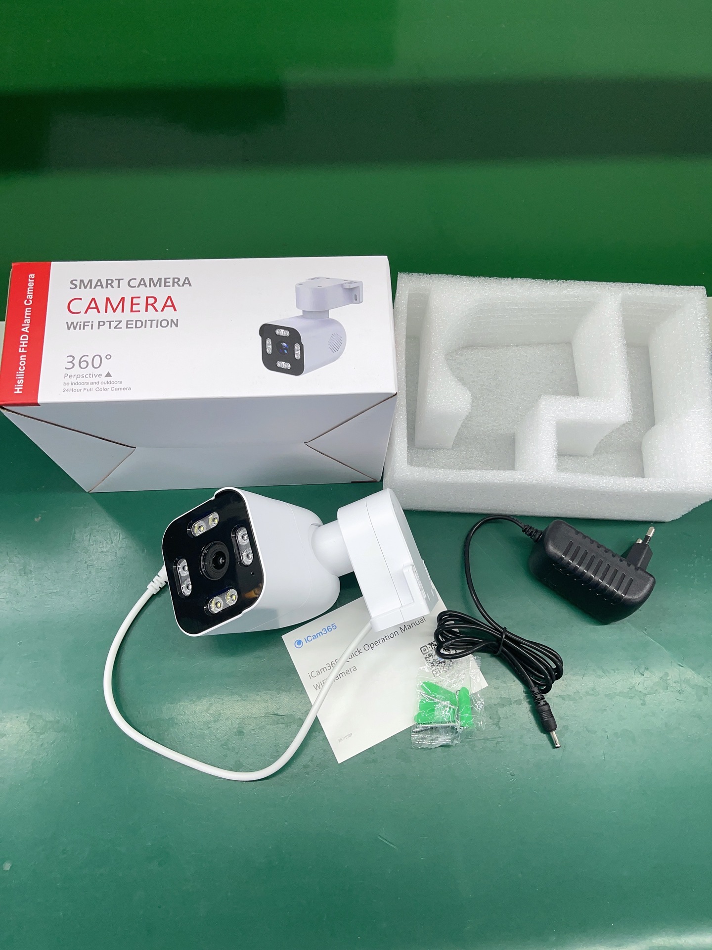 Aijia Wireless Home mobile phone remote Monitor, Smart high-definition wifi camera, outdoor PTZ camera pic 4