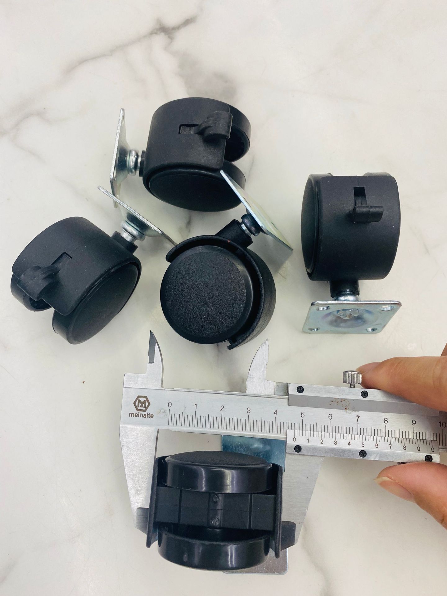 Practical and wear-resistant luggage directional wheels, small backpack casters, small casters, suitcase wheels, luggage accessories, swivel wheels pic 12