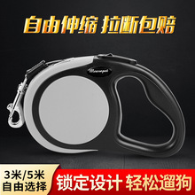 厂家跨境亚马逊狗绳尼龙自动伸缩宠物牵引绳宠物用品详情5