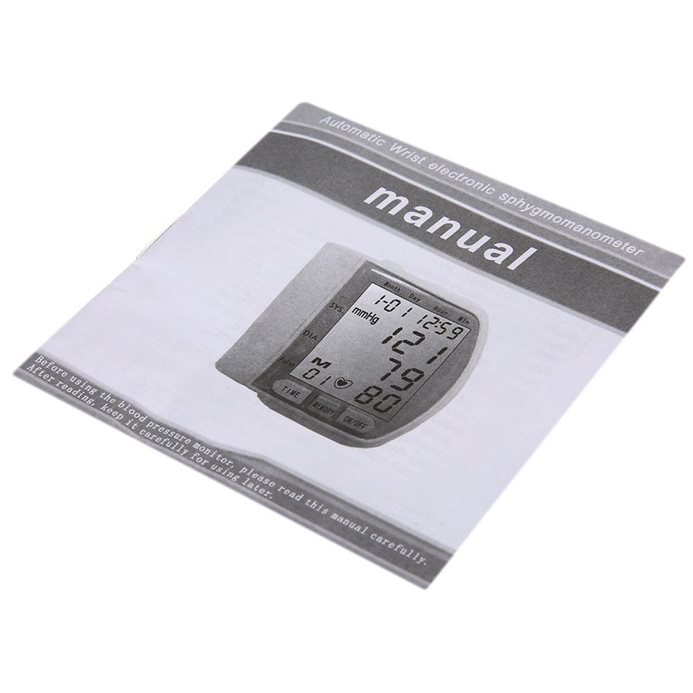 English fully automatic foreign trade electronic blood pressure monitor, home blood pressure measuring instrument, CEFDA certified intelligent blood pressure monitor pic 7