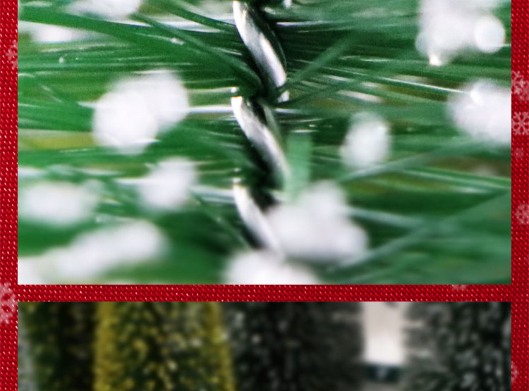Mini gold and silver pink Christmas pine needle tree Christmas decoration with a simulated wooden base Christmas tree bedroom decoration is in full bloom pic 45