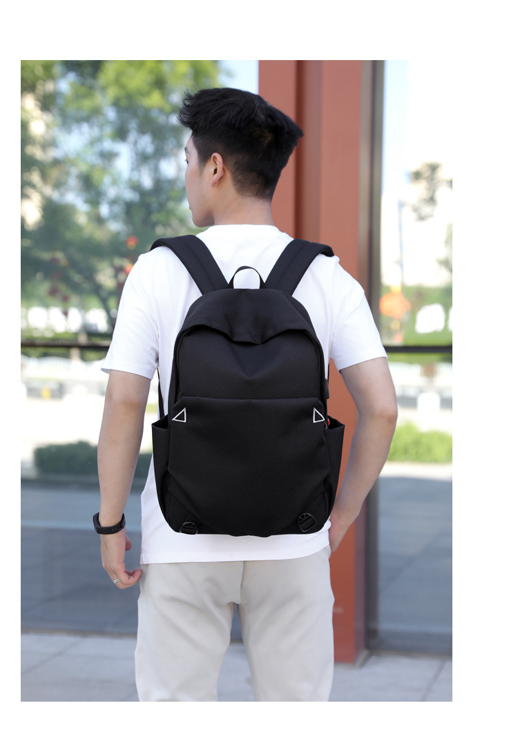 New Oxford cloth backpack for men, USB charging backpack, water-resistant computer bag, large-capacity schoolbag for female students pic 11