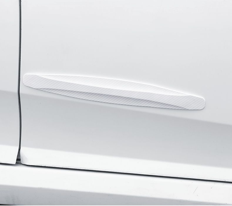 汽车防撞条前后保险杠防撞条车身碳钎纹防撞贴通用型汽车防剐蹭条详情13
