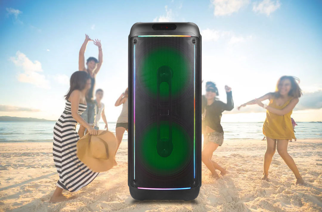 New product RX-15208 dual 15-inch speaker high-power Bluetooth speaker, outdoor 160-watt high-volume basket tooth audio system pic 9