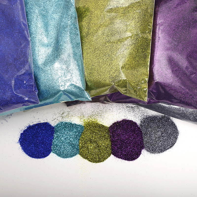Golden Onion Powder Glitter 1kg bag 1/128-1/96 Cross-border Amazon DIY sand painting manicure Flowing linen Christmas sequins pic 3