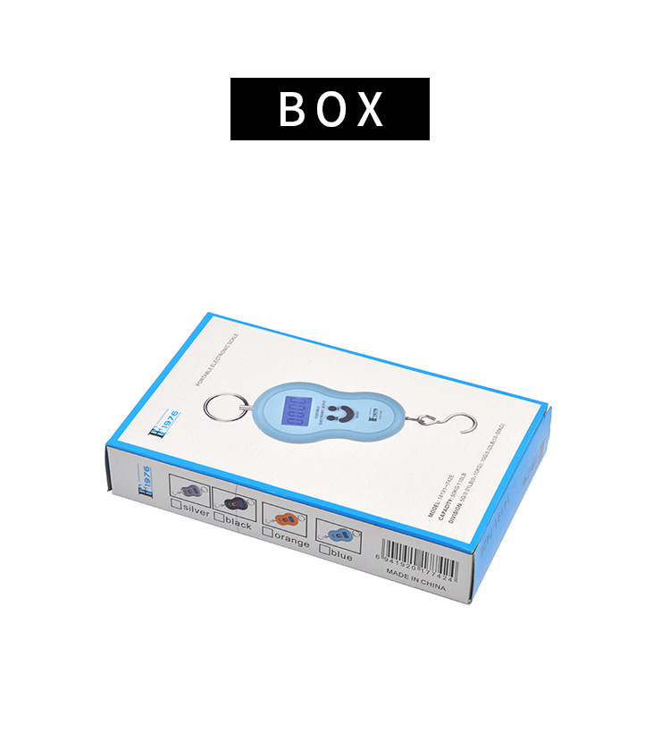 [FF1976-742E] Factory direct sales of electronic portable scales, household electronic hook scales, cross-border foreign trade luggage scales, LCD display gourd scales pic 6