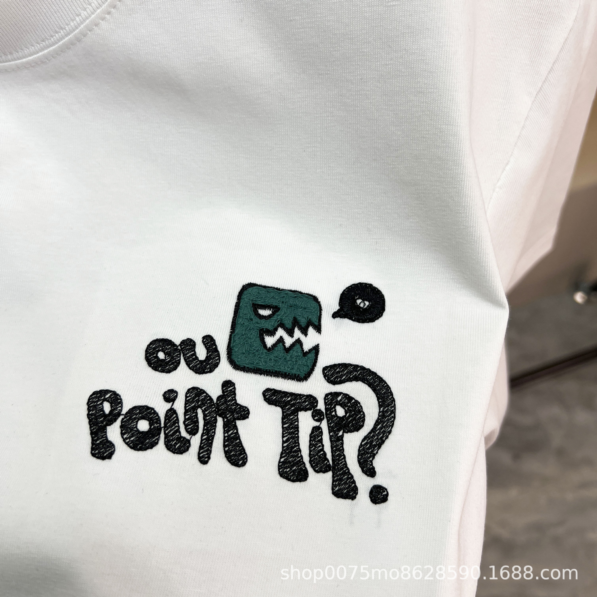 夏季新款短袖搞怪卡通印花工艺男士百搭修身圆领T恤【YH2029505】详情9