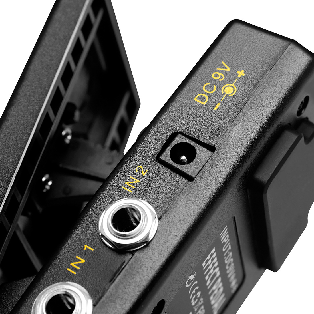 Caline pedal de volumen de guitarra ajuste de impulso efecto de doble canal pedal de volumen de aumento accesorios de guitarra pic 12
