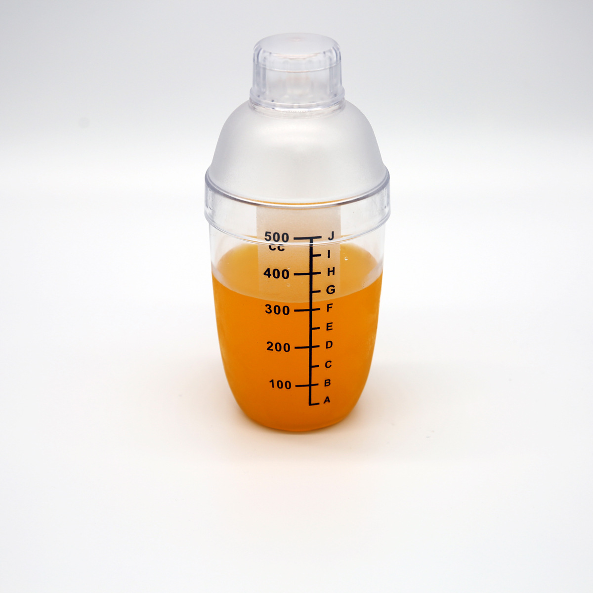 New transparent resin shaker with scale, milk tea shop supplies, milk tea shaker, 500ml cocktail shaker pic 36