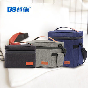 亚马逊新款保温便当包大容量便携户外饭盒袋手提上班族带饭午餐包详情7