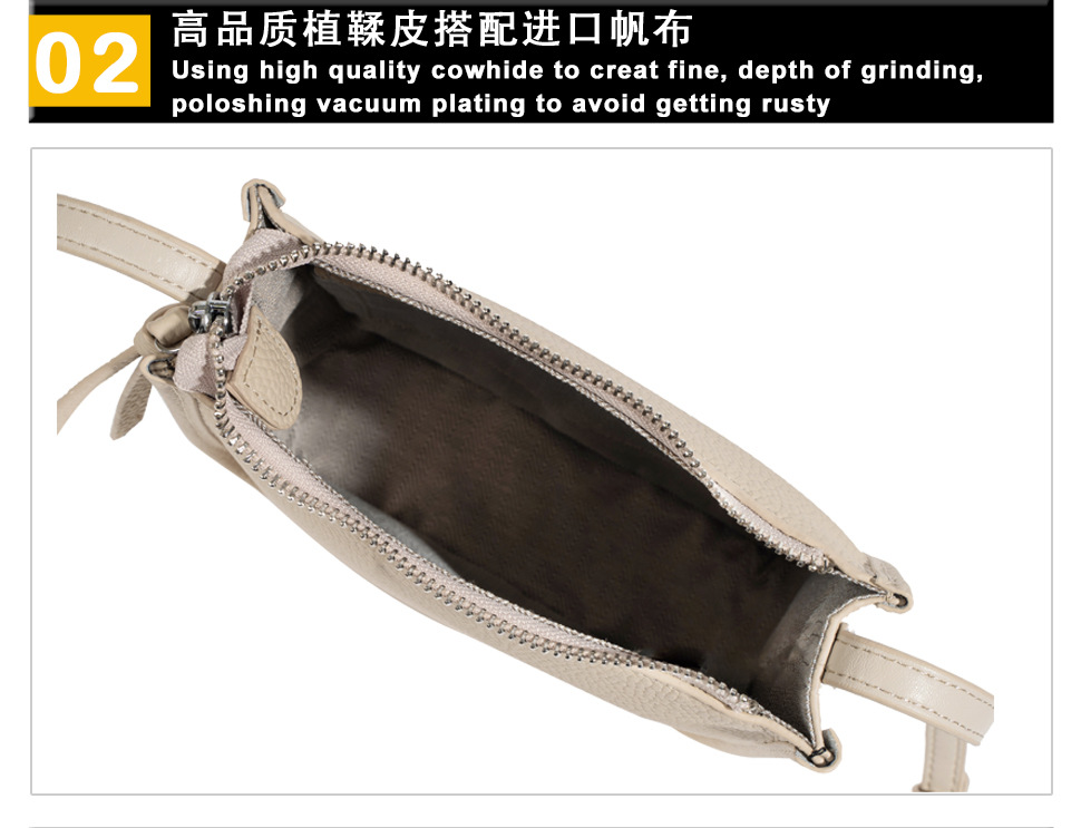Leather single-shoulder bag for women, versatile and fashionable 2023 Korean small square bag, top layer cowhide ins Korean version crossbody bag, small bag pic 45