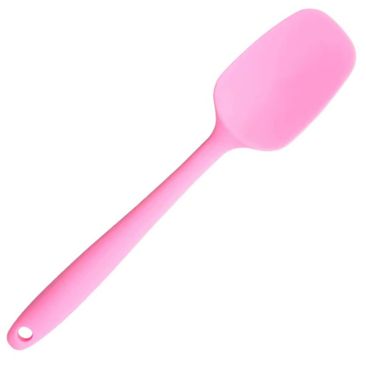 Small one-piece T-shaped silicone spatula, high-temperature resistant spatula, spatula spoon, cream spatula, square head T-shaped spatula, baking tool pic 8