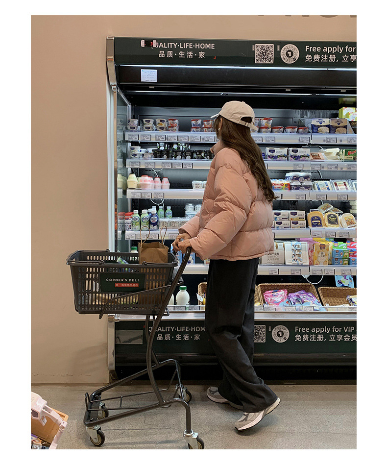 TG90% White duck down thickened down jacket for Women 2021 Winter New stand-up Collar Coat 15580(same style as 13519) pic 53