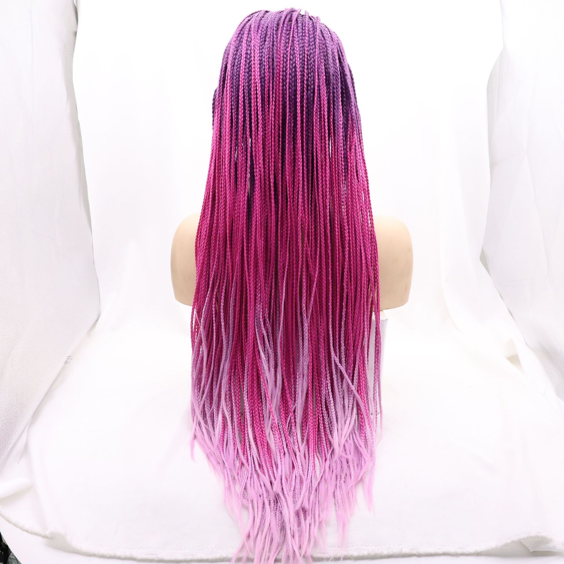 欧美NEWLOOK前蕾丝时尚新款长发长辫子发Lace Front Wigs BW0108详情21