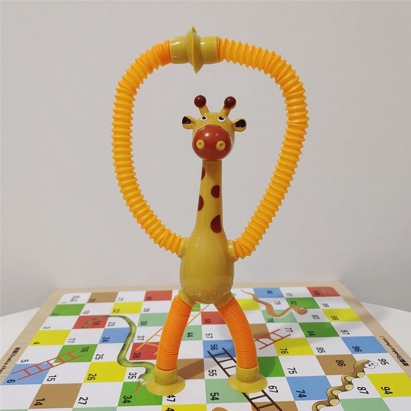 抖音同款长颈鹿拉伸管网红拉拉管伸缩管跨境爆款儿童礼物解压玩具详情13