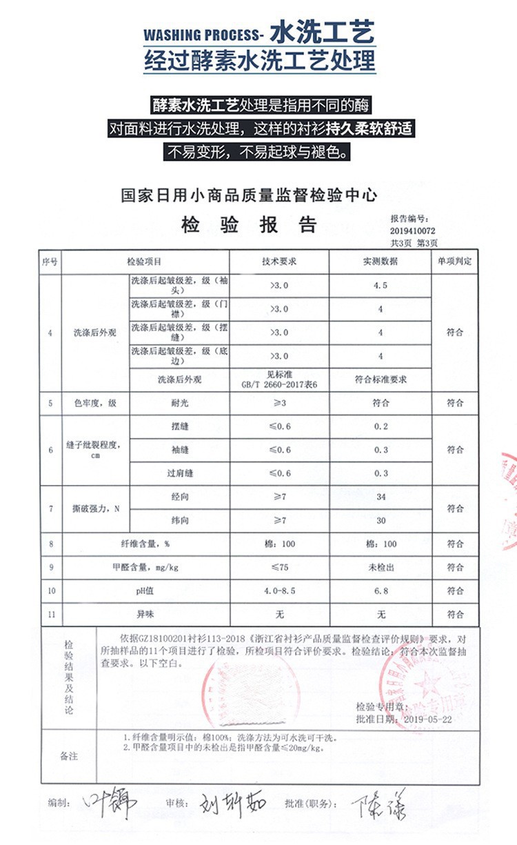 男士100%棉牛津纺长袖衬衣中青年柔肤商务休闲牛津纺衬衫批发代发详情7