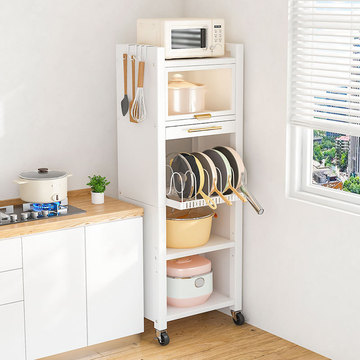 Kitchen storage rack, layered seasoning hanging basket, no-hole hanging wine glass bottom hanging rack, upside-down wine glass rack pic 8