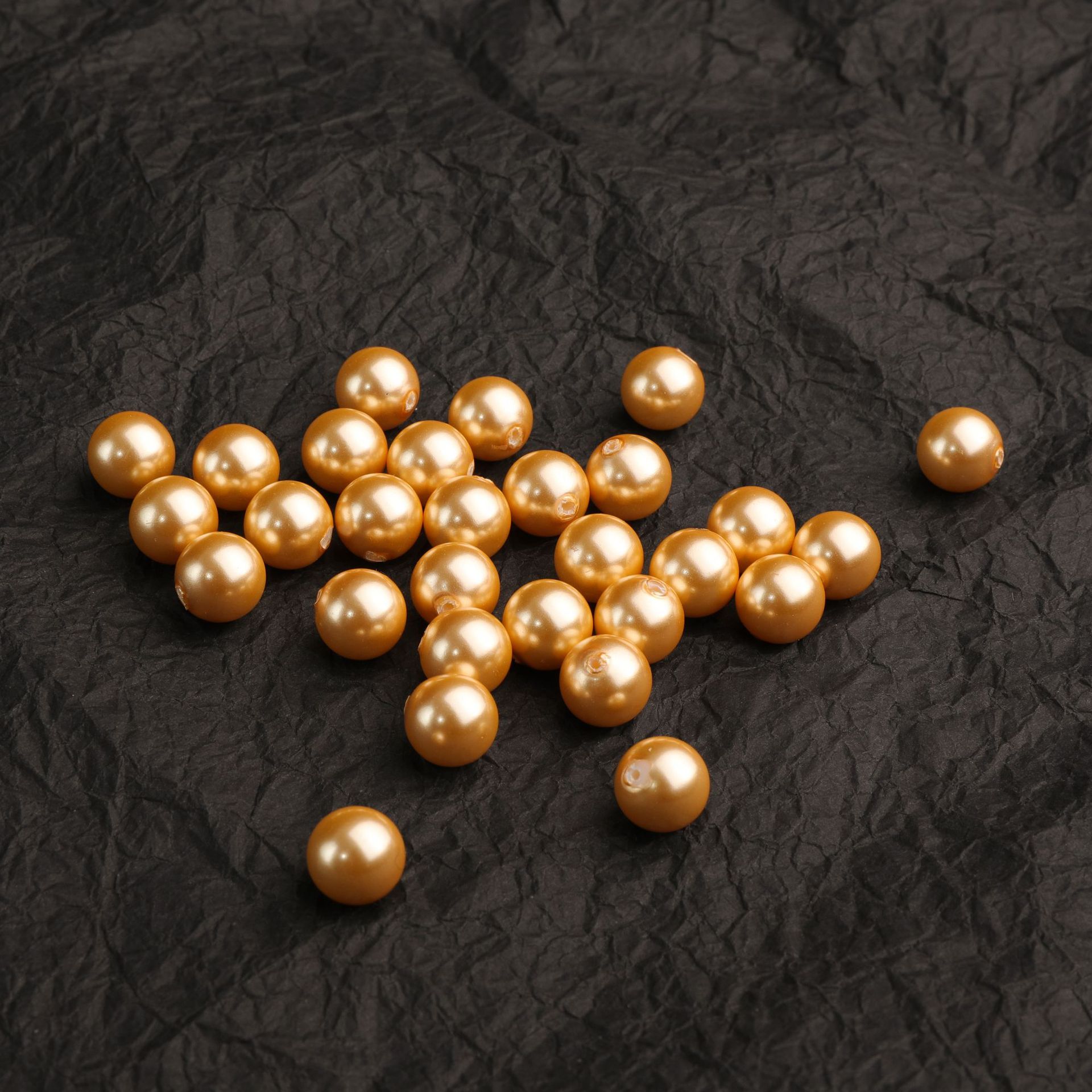 Factory direct supply of large quantities of shells, pearls, 3-20mm in various colors, half-hole shells, round beads, DIY jewelry accessories, loose beads pic 6