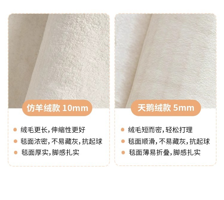 可机洗地毯客厅2024新款秋冬卧室水洗房间床边茶几地垫免洗可擦详情26