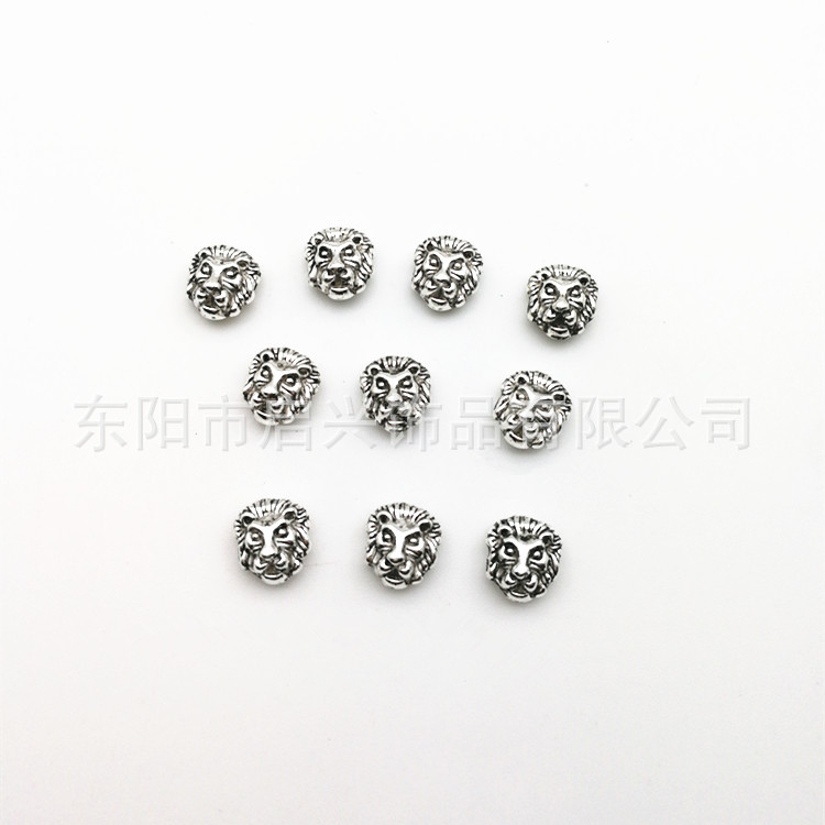 Alloy retro lion head jewelry accessory bracelet Handmade handmade bead accessories factory direct sales pic 4
