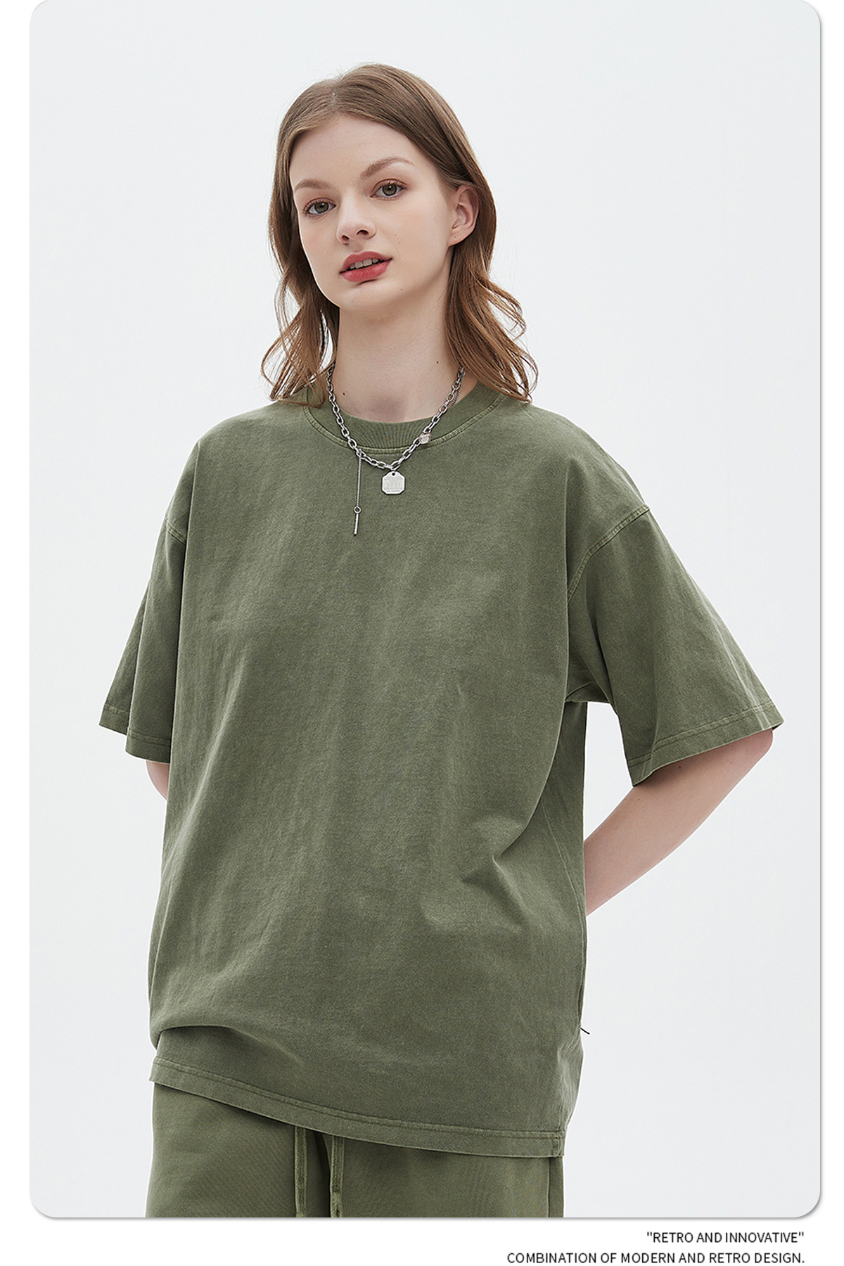 ARTIE男装|重磅250G复古水洗做旧短袖t恤男 宽松纯棉男士潮牌t恤详情73