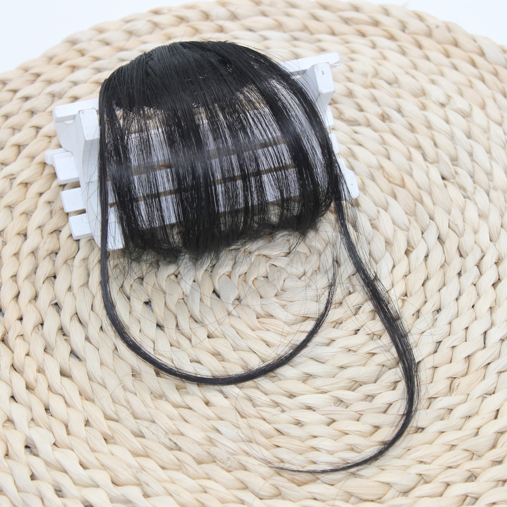 Mini bangs, air bangs, fake bangs, realistic bangs for women, thin bangs wigs pic 12