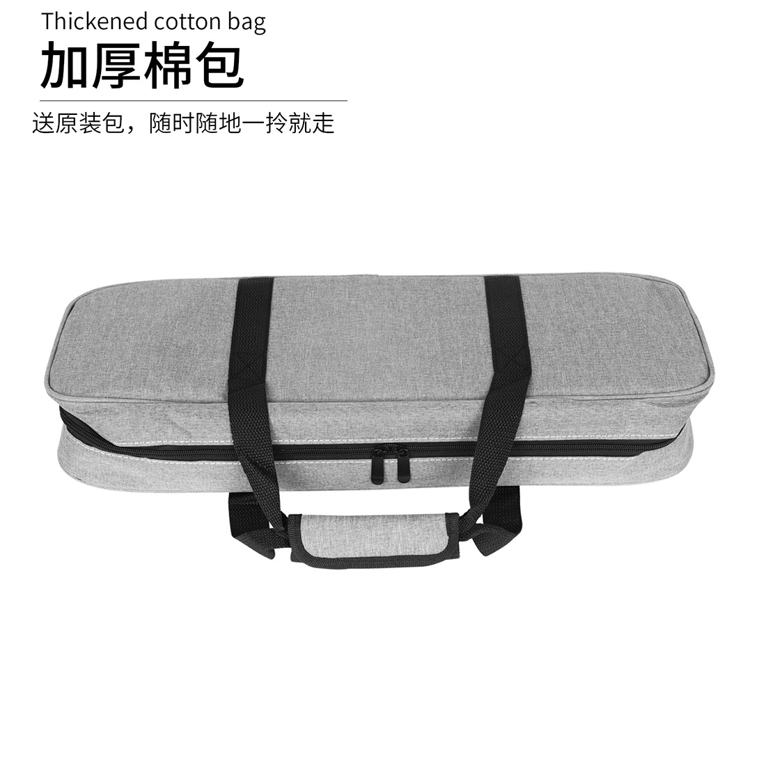 Wholesale IRIN effect pedal track frame, aluminum alloy fixed anti-slip single effect pedal board, portable effect pedal bag pic 8