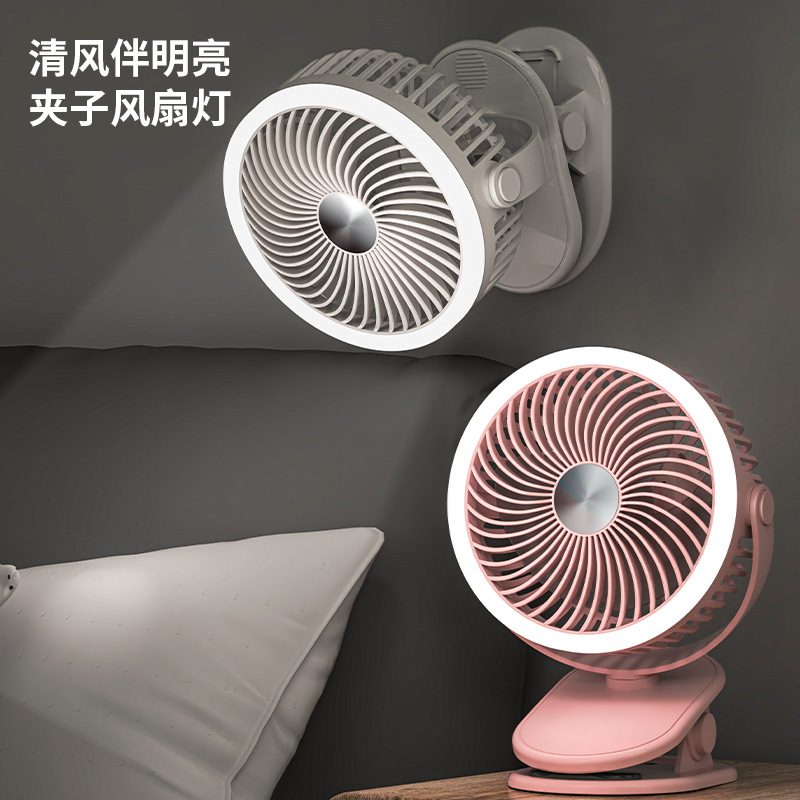 New desktop ubs rechargeable fan, portable outdoor camping small fan gift for desktop office, student dormitory pic 10