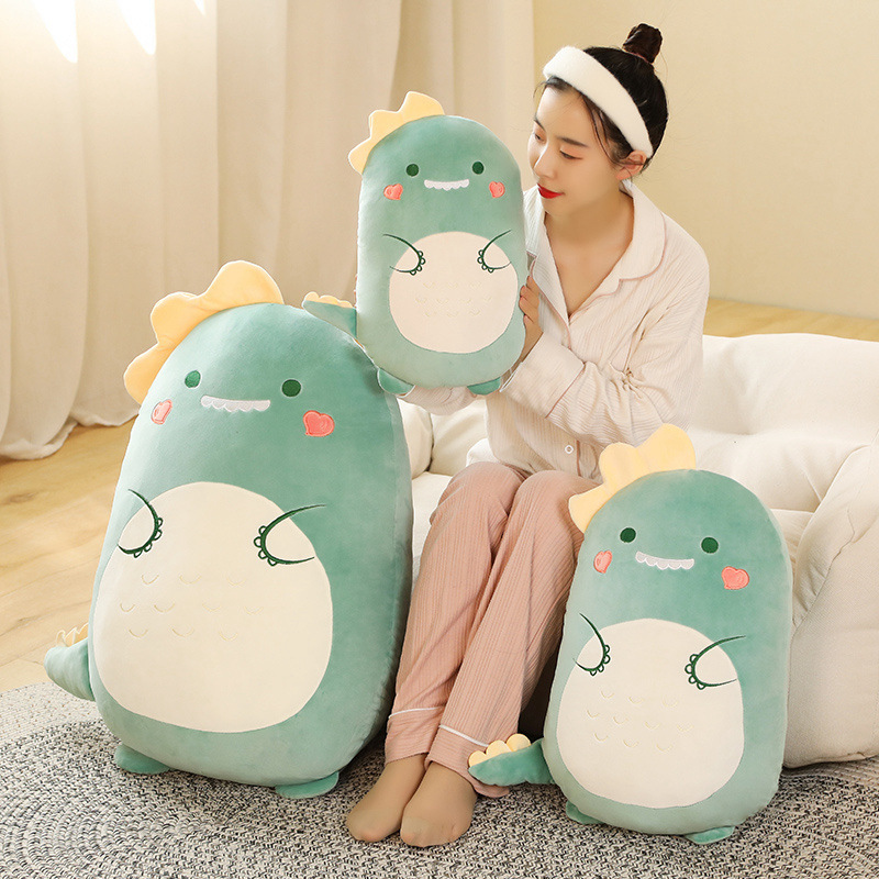 Korean cartoon cute animal dinosaur cushions, rabbit cross-border plush toys, cushions, and doll gifts on Amazon pic 32