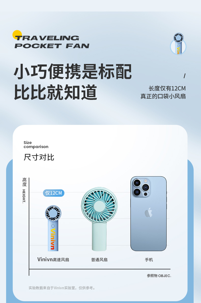 手持风扇充电款迷你儿童新款风扇便携式户外随身学生桌面电风扇详情20