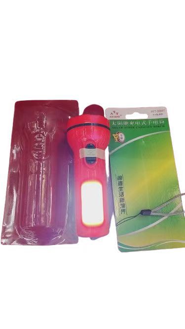 Mini flashlight with battery, outdoor camping emergency lighting flashlight, PP material, handheld flashlight, low power pic 11